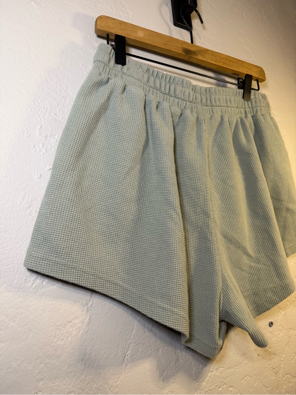 Comfrt Waffle Loungewear Shorts Set L shorts XL Shirt - Picture 5 of 12